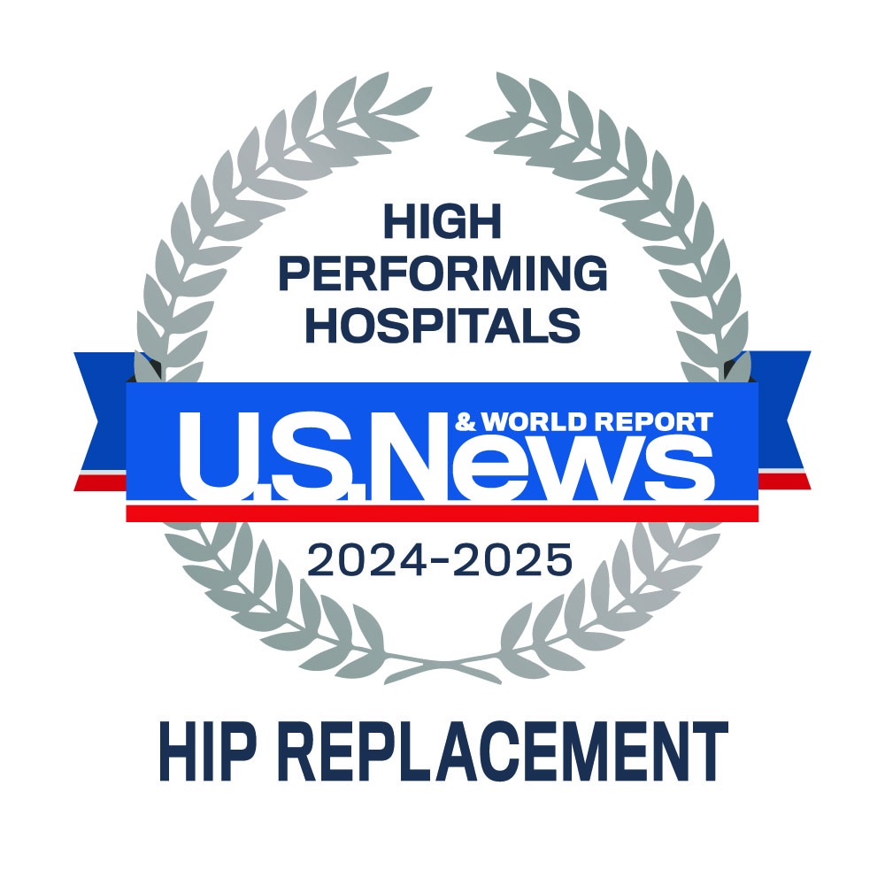 US News & World Report Emblem-Hospitals-Procedures_Conditions_Hip-Replacement_2024-2025